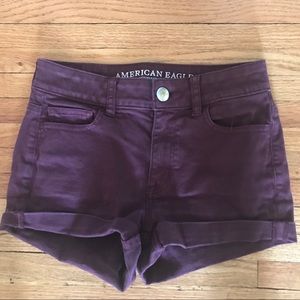 American Eagle super stretch hi-rise shortie